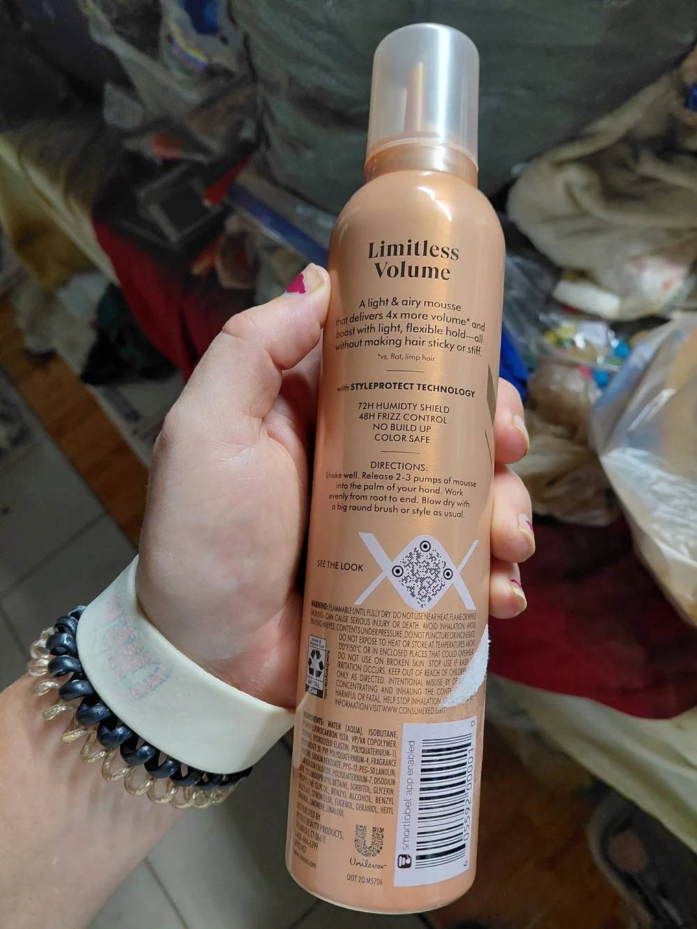 10.6 oz (300 g) can of Nexxus Volume Medium Hold Mousse